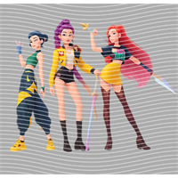 Demon Hunter Girls-LM 373